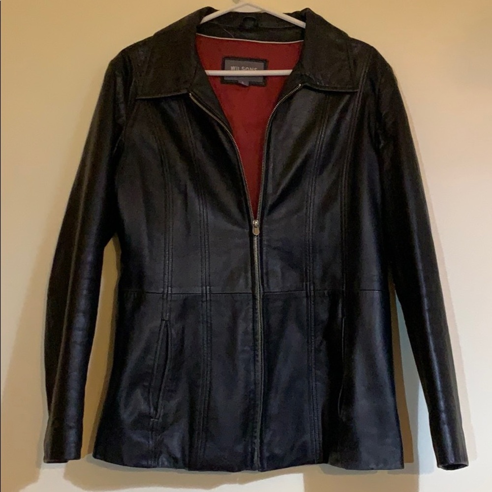Women’s Black Leather Jacket